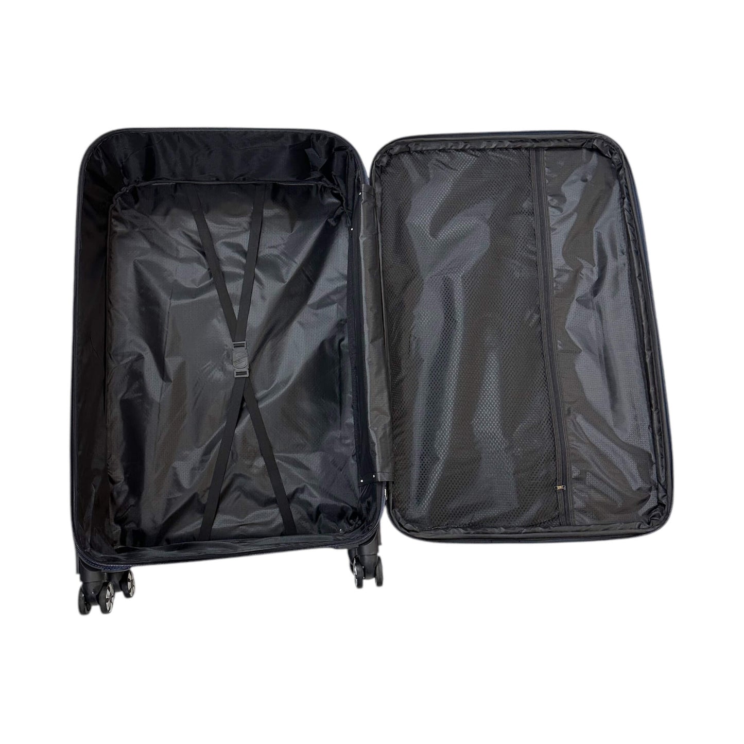 Fabric Travel Suitcases with 4 Wheels