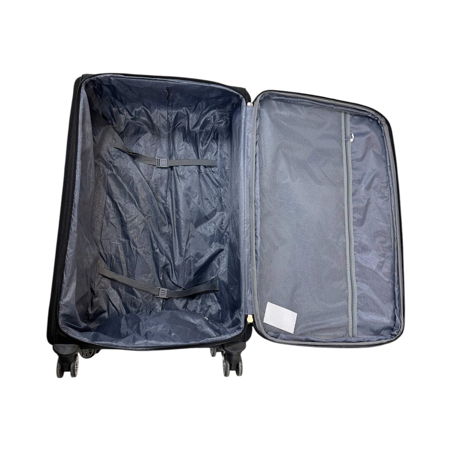 Fabric Travel Suitcase with 4 Wheels