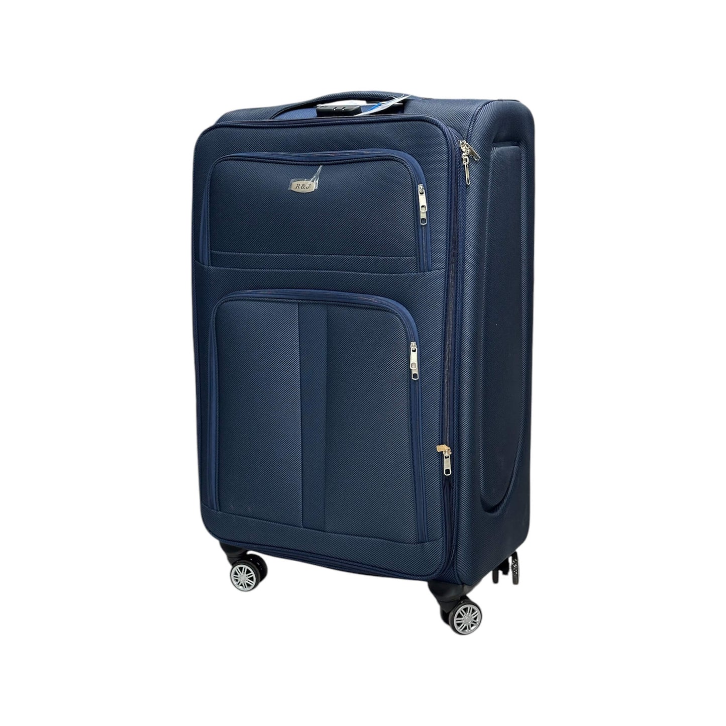 Fabric Travel Suitcase with 4 Wheels