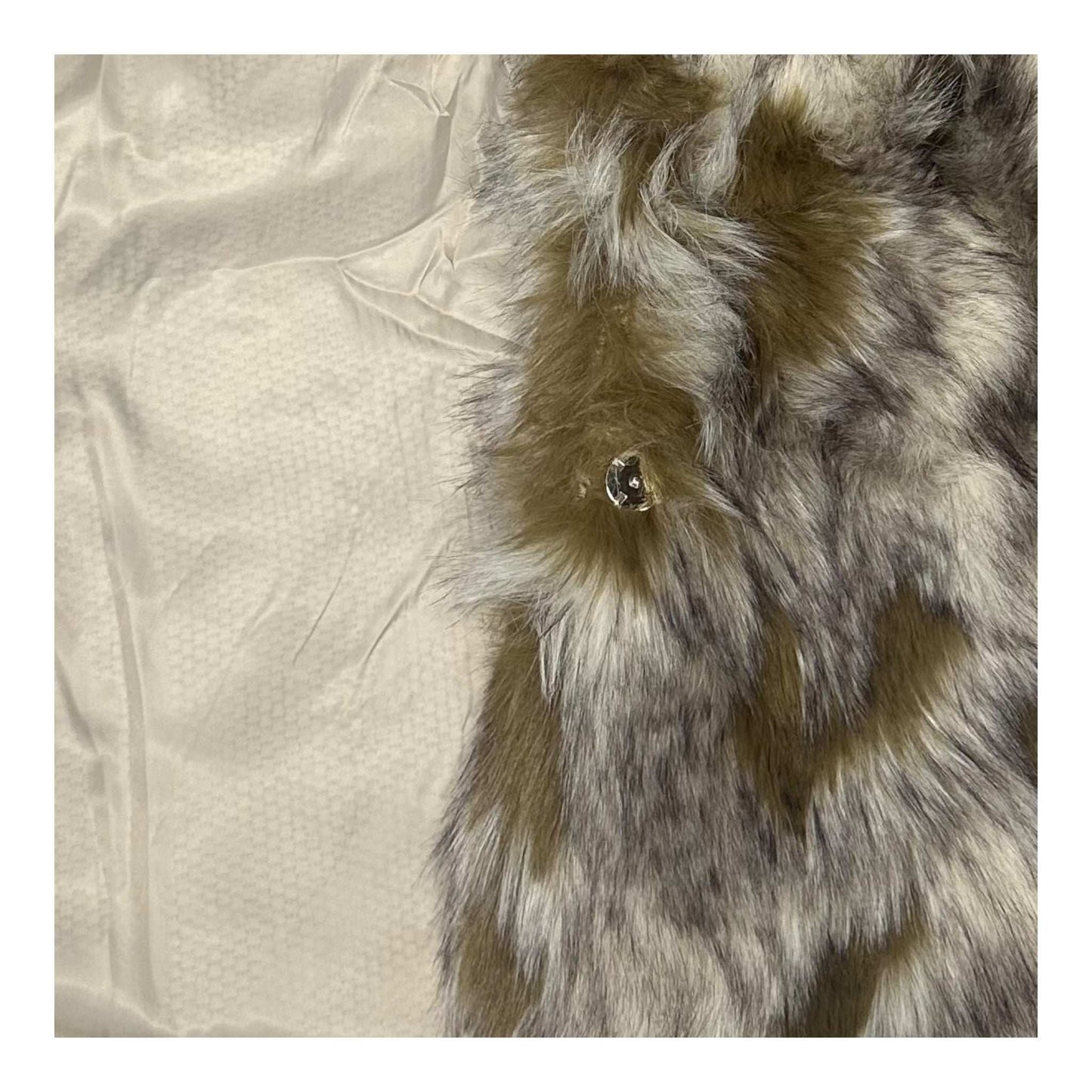 Angel Shopping Κοντή Γυναικεία Γούνα Καφέ