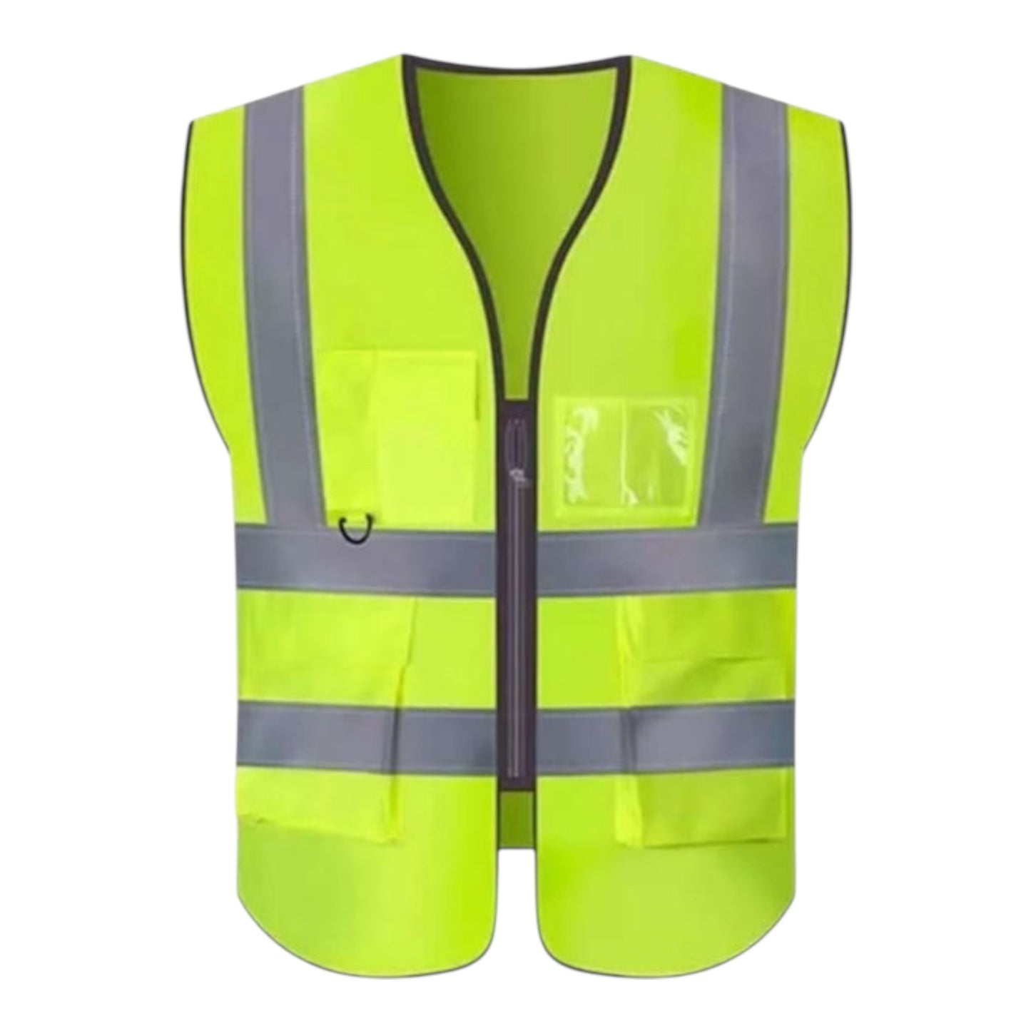 Ανδρικό Γιλέκο Εργασίας με Ανακλαστικές Ταινίες Πράσινο