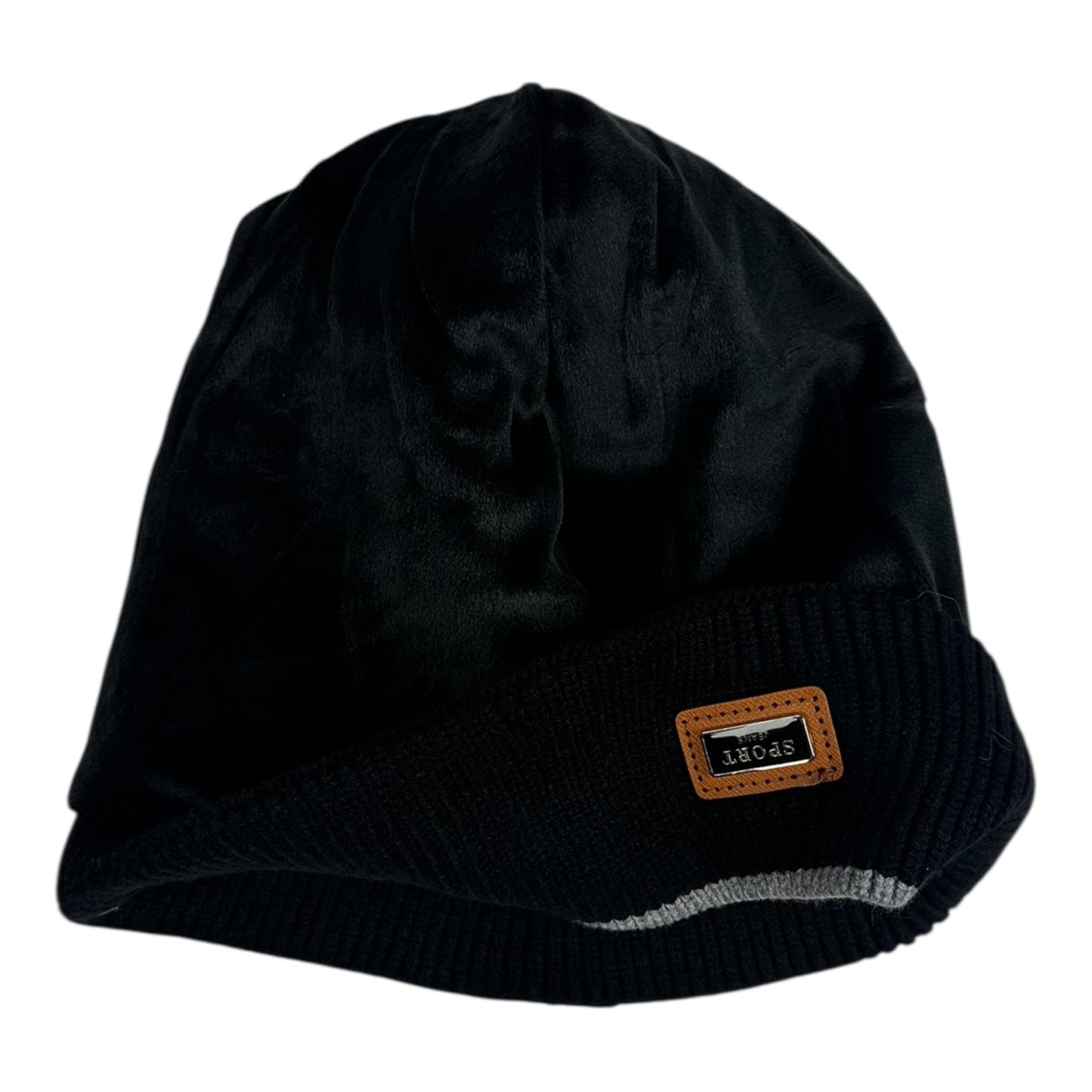 Angel Shopping Beanie Ανδρικός Σκούφος Πλεκτός σε Μαύρο χρώμα