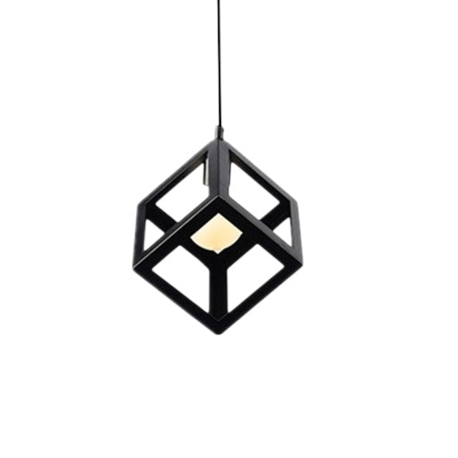 Diamond Ρυθμιζόμενο Κρεμαστό Φωτιστικό με Ντουί E27 27x27εκ. Μαύρο