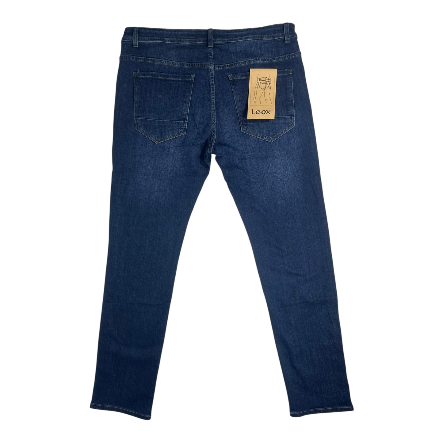 Leox Jeans Ανδρικό Παντελόνι Τζιν Μπλε