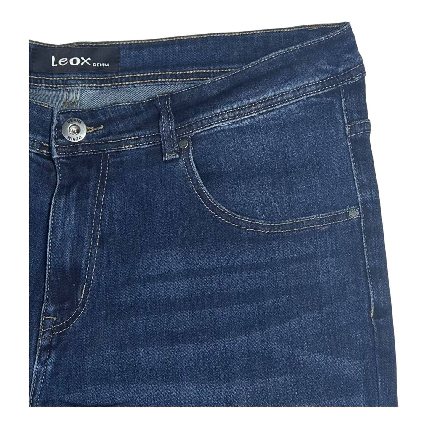 Leox Jeans Ανδρικό Παντελόνι Τζιν Μπλε