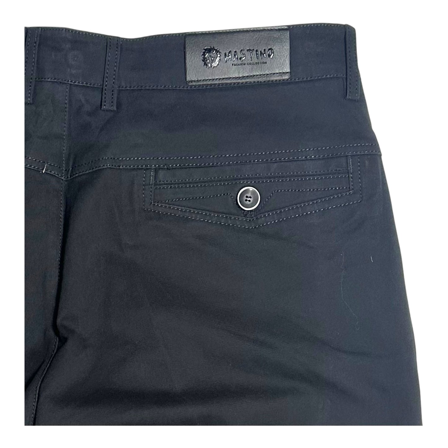MASTINO Ανδρικό Παντελόνι Chino Μαύρο