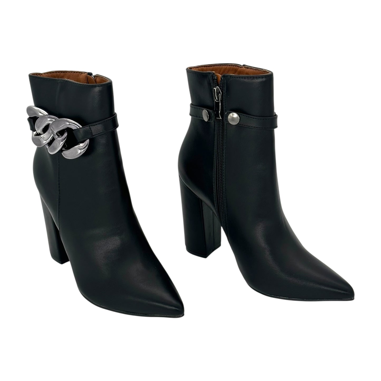 InShoes Γυναικεία Μποτάκια Μαύρα 639LX6101
