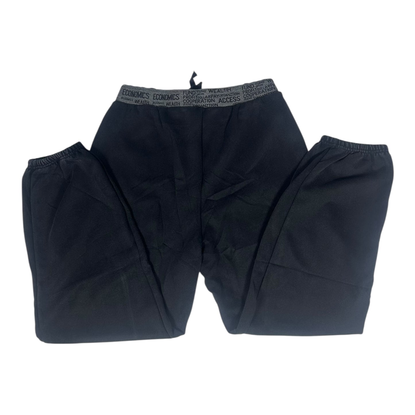 Angel Shopping Παντελόνι Φόρμας με Λάστιχο Μαύρο