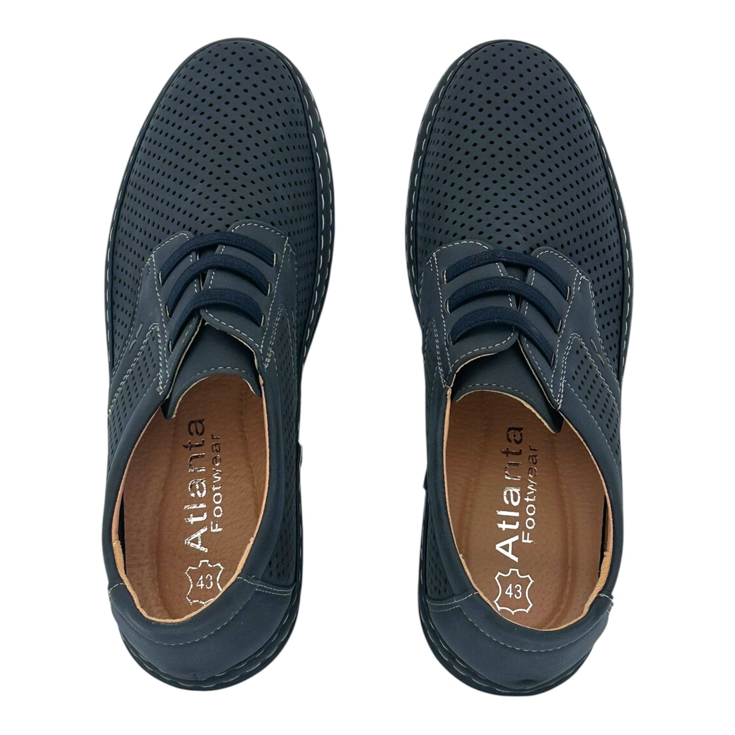 Atlanta Ανδρικά Casual Παπούτσια Μπλε 330.7702-NU