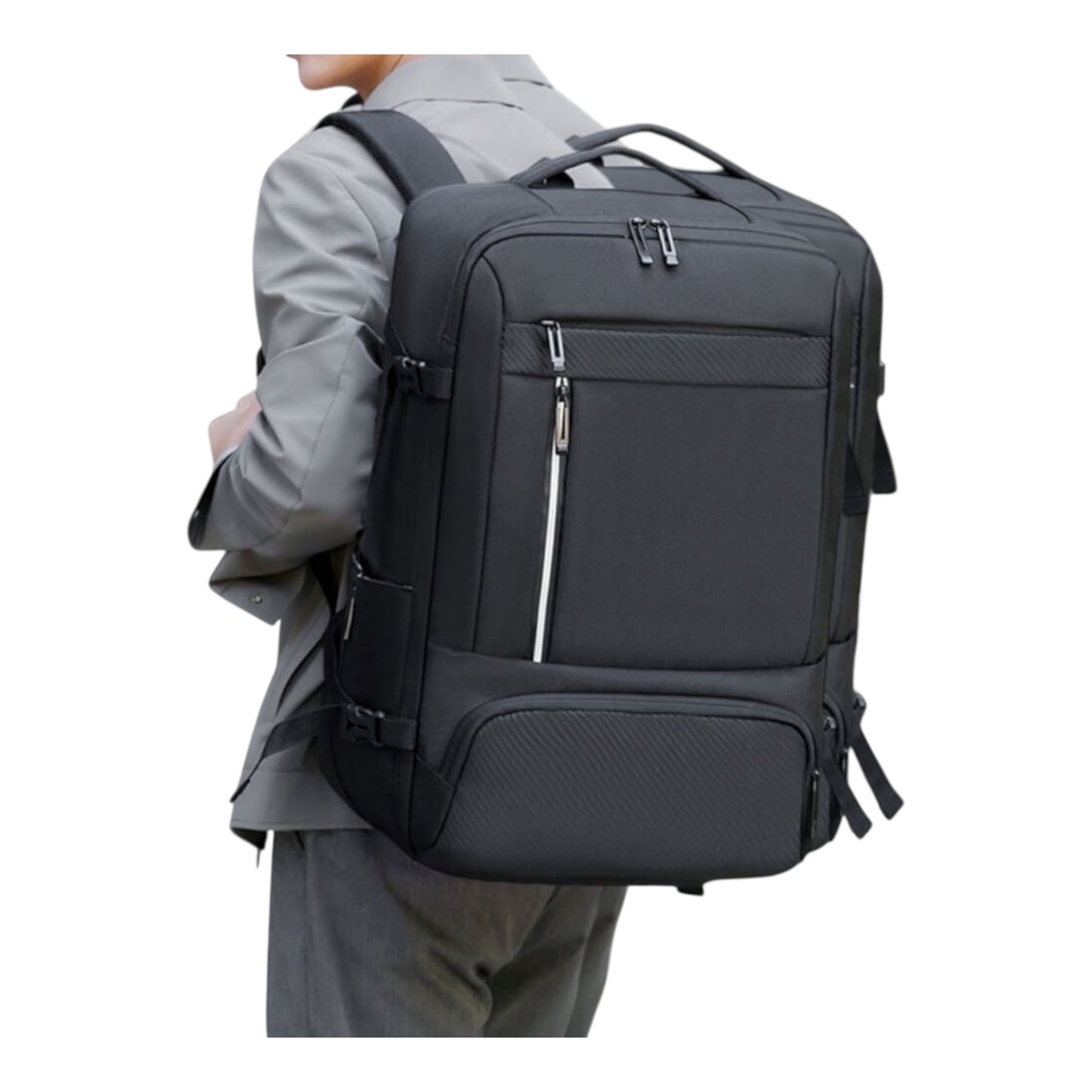 Playbags Backpack Αδιάβροχο 50lt Μαύρο