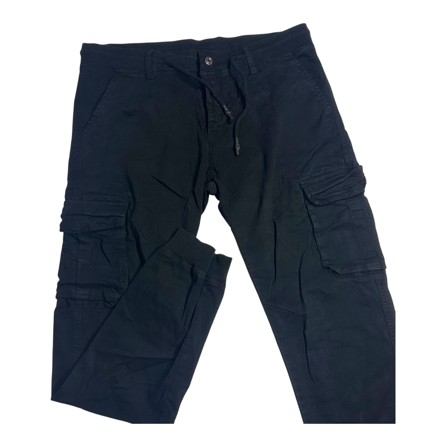 TMK JEANS Ανδρικό Παντελόνι Cargo Μαύρο