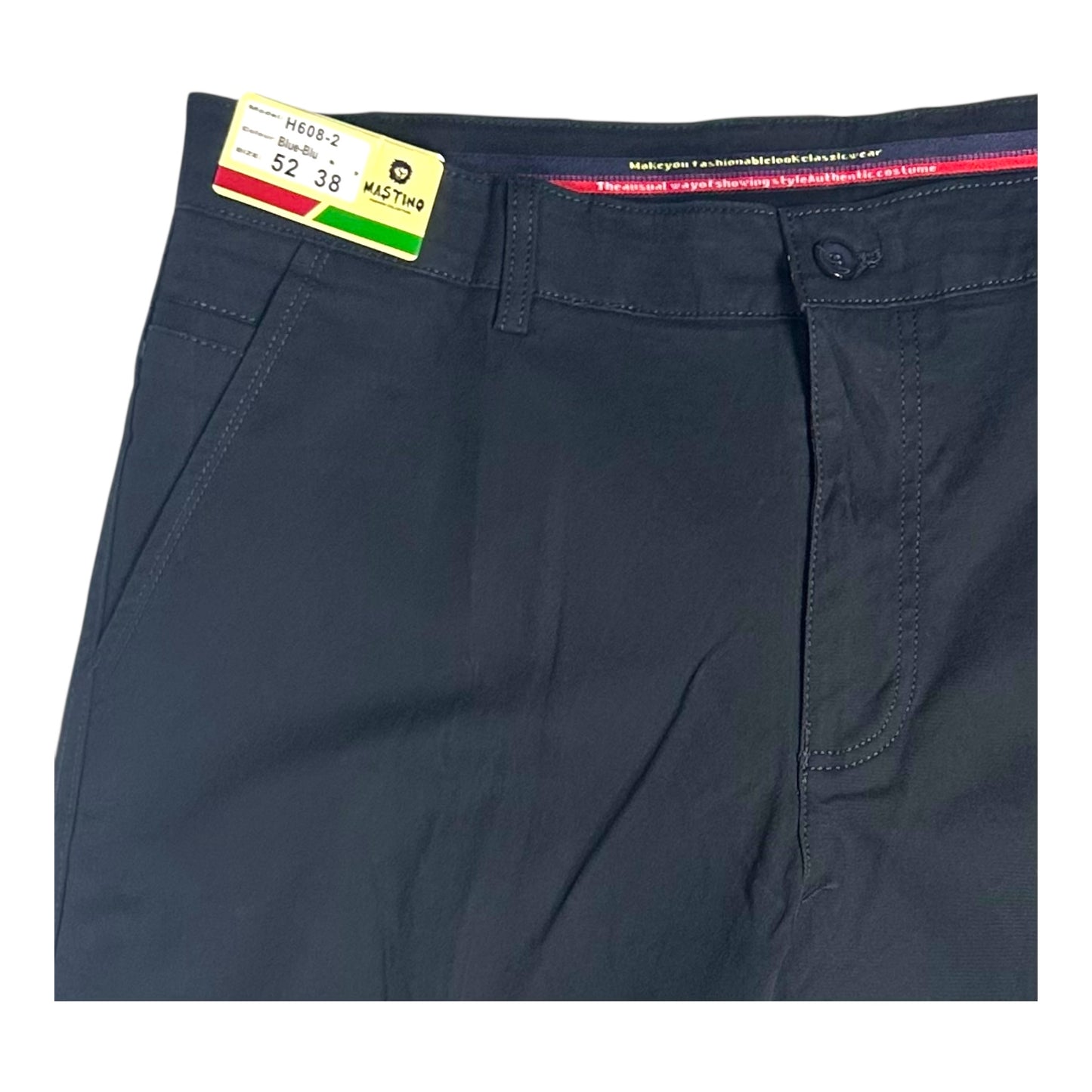 MASTINO Ανδρικό Παντελόνι Chino Μπλε