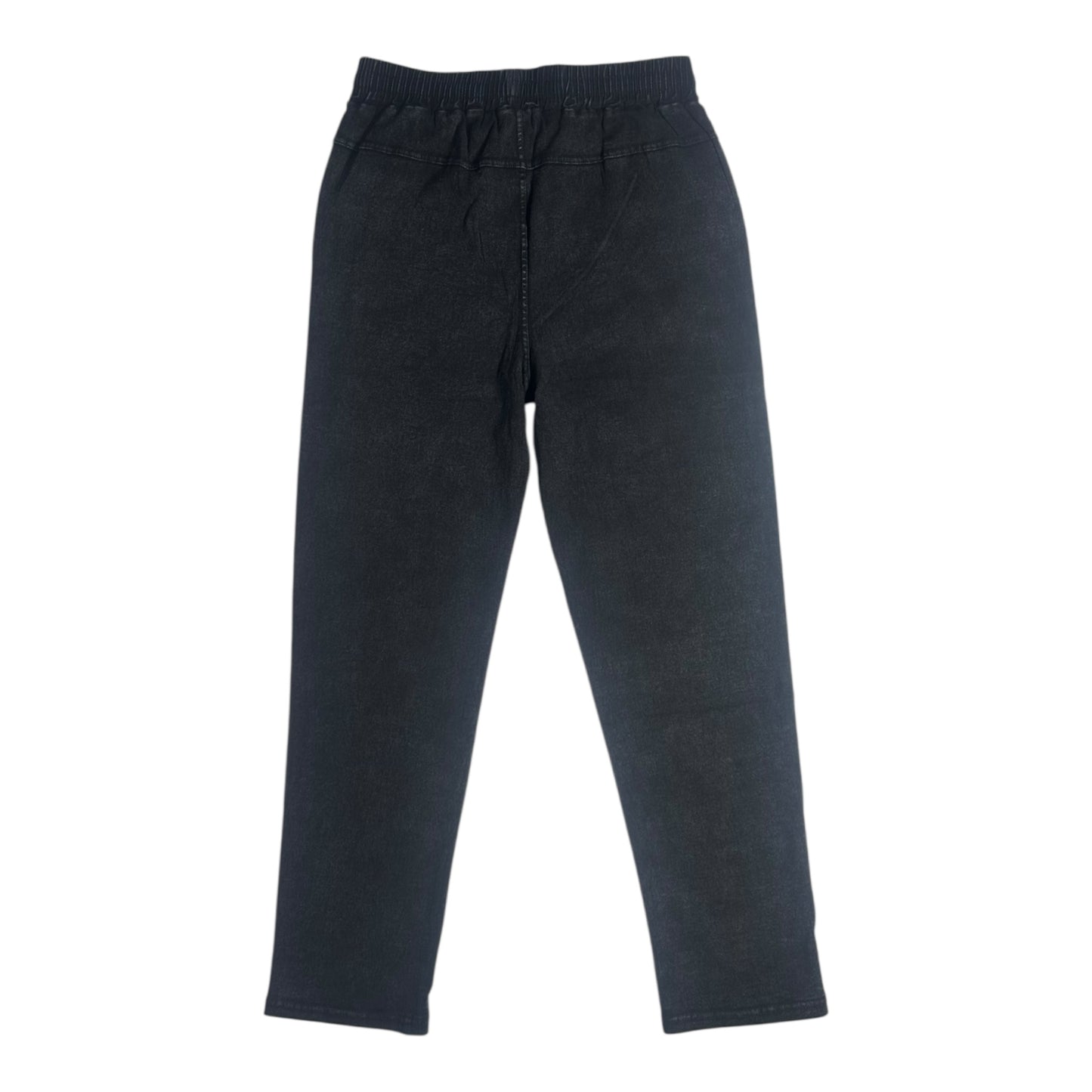 Angel Shopping Γυναικείο Jean Παντελόνι σε Slim Εφαρμογή Μαύρο