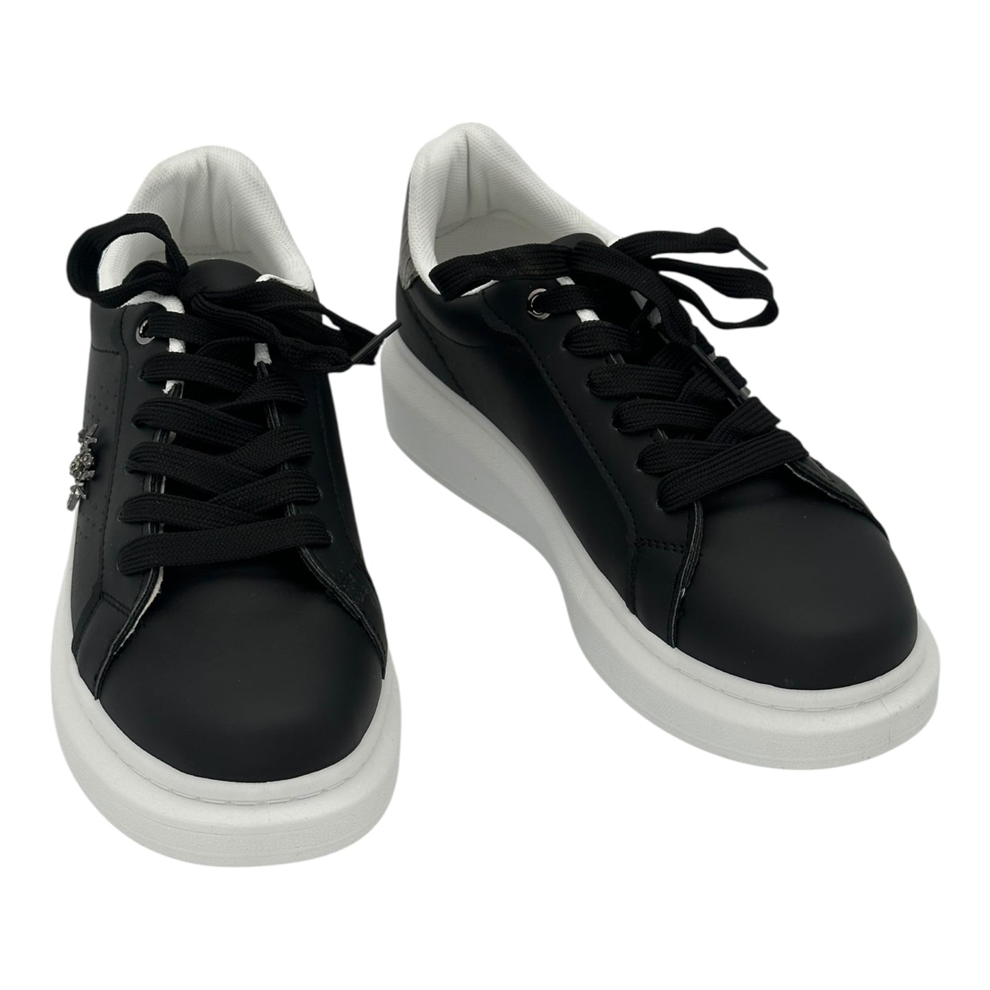 InShoes Γυναικεία Sneakers Μαύρο / Λευκό 639LC691