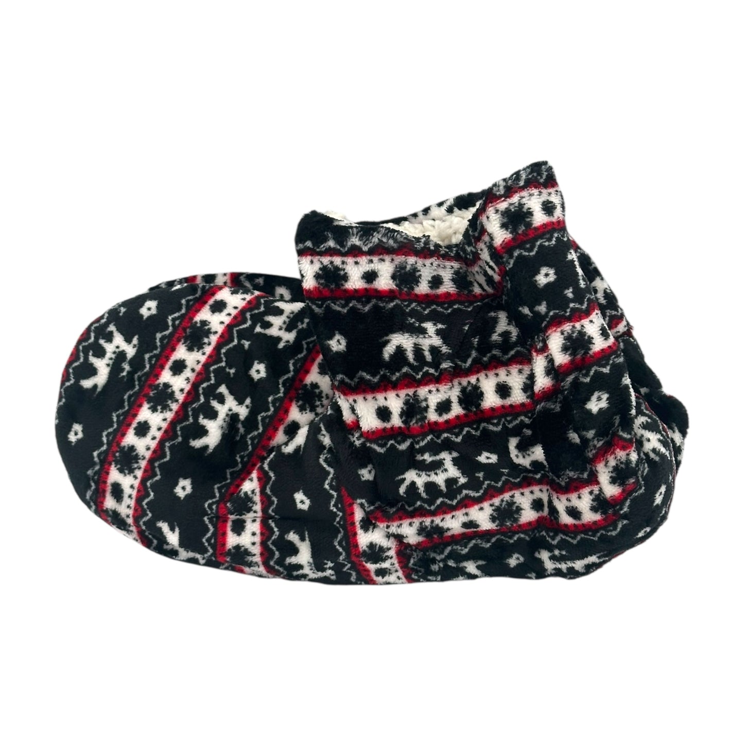 Angel Women's Slippers Fleece Boots Black