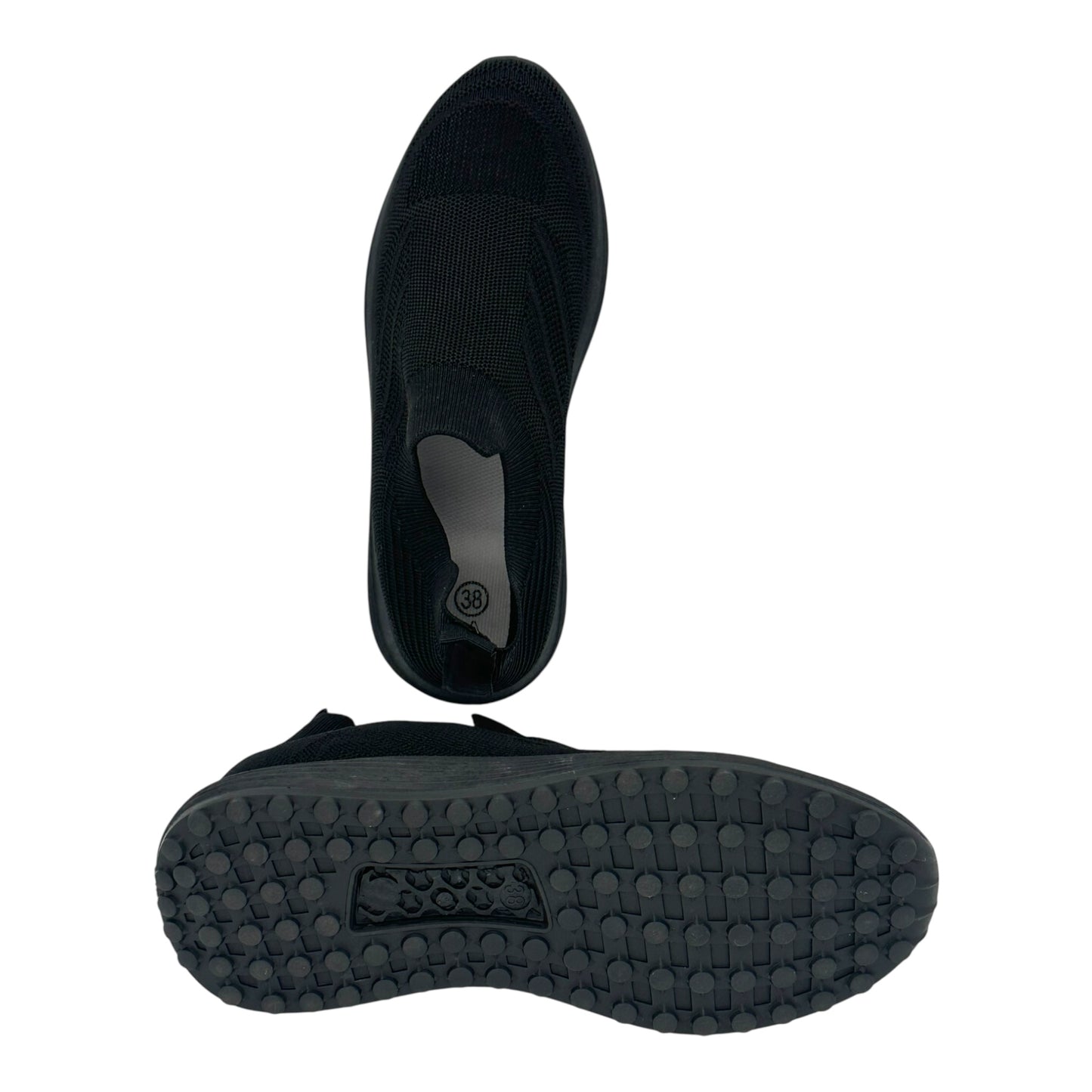 Plato slip on sneakers Black