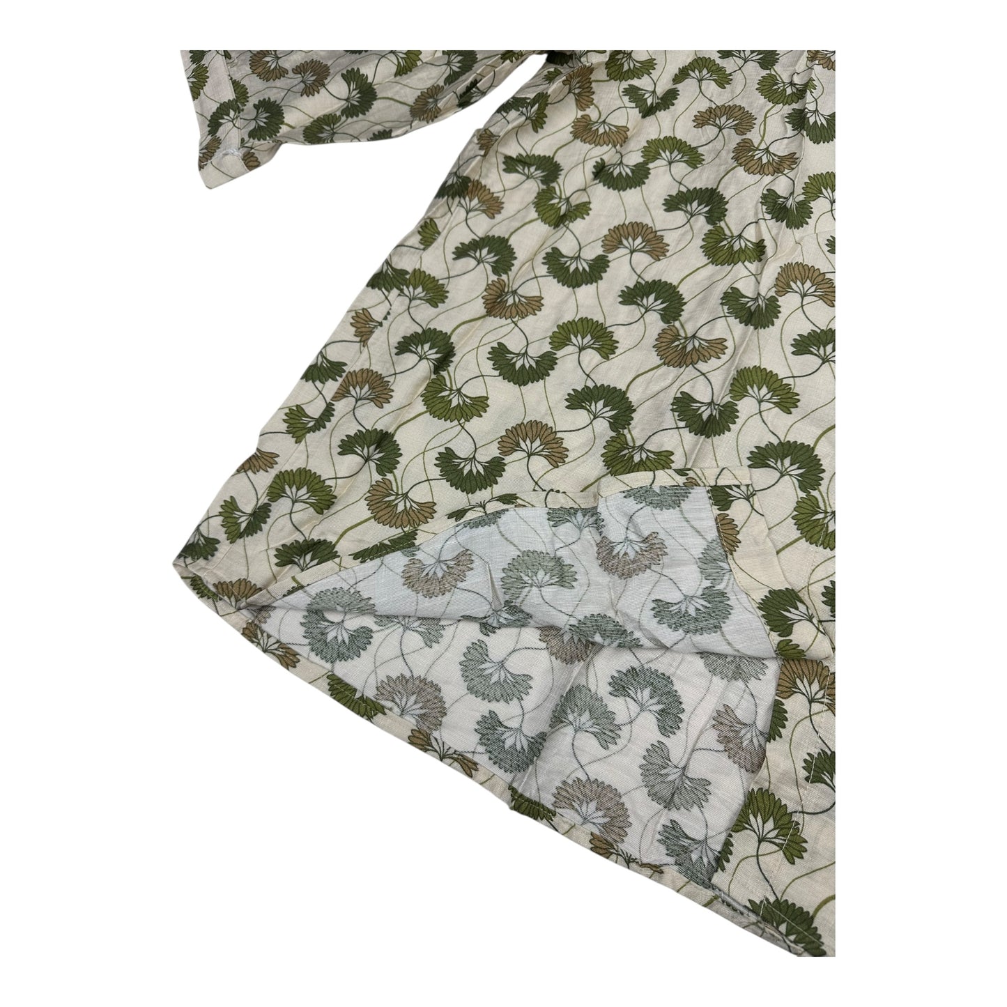 Angel Shopping Γυναικείο Πουκάμισο με Φλοράλ Σχέδιο Καφέ