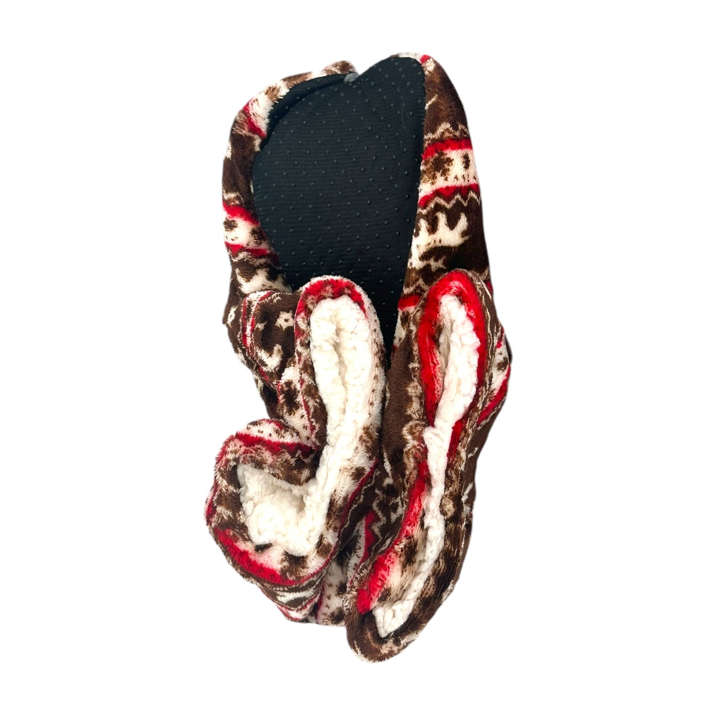 Angel Women's Slippers Fleece Boots Brown