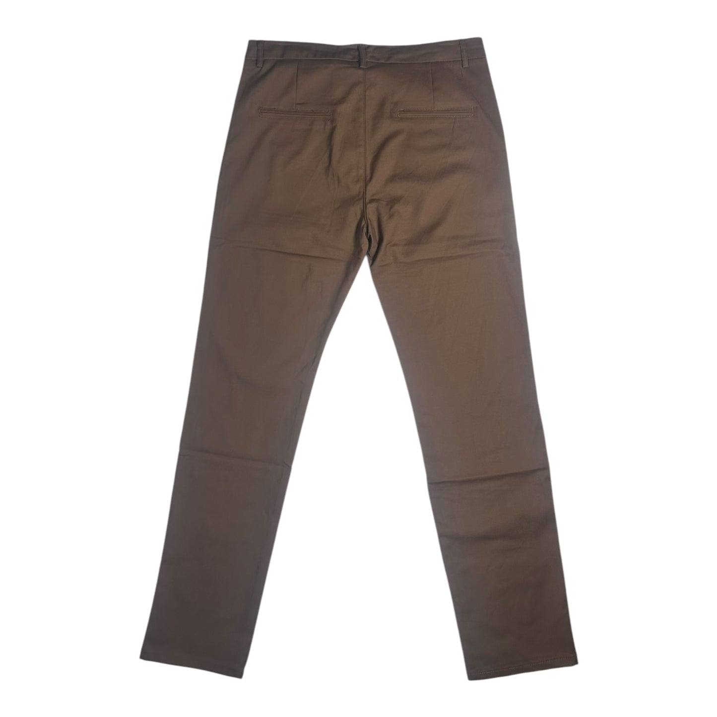 Miss Good Γυναικείο Υφασμάτινο Παντελόνι σε Ίσια Γραμμή Καφέ