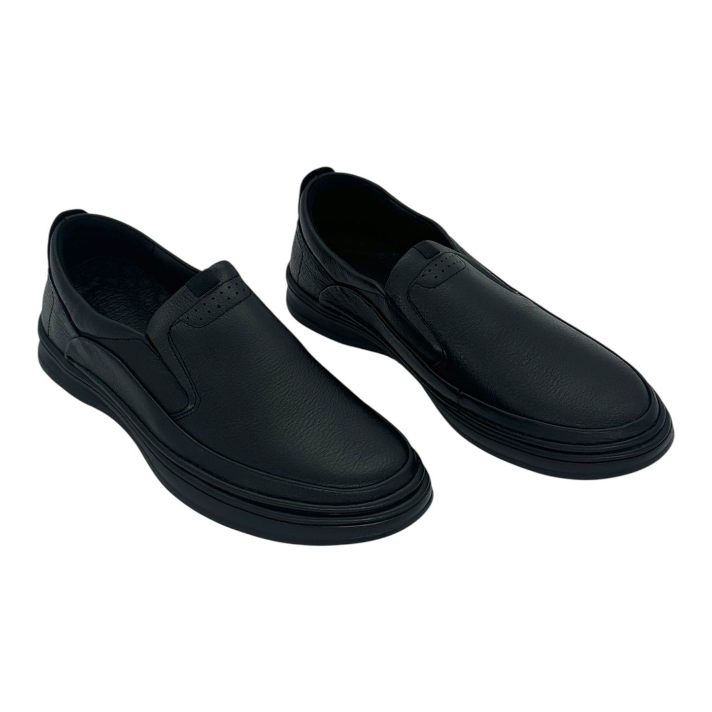 ANGEL Ανδρικά Παπούτσια Slip-On Μαύρο