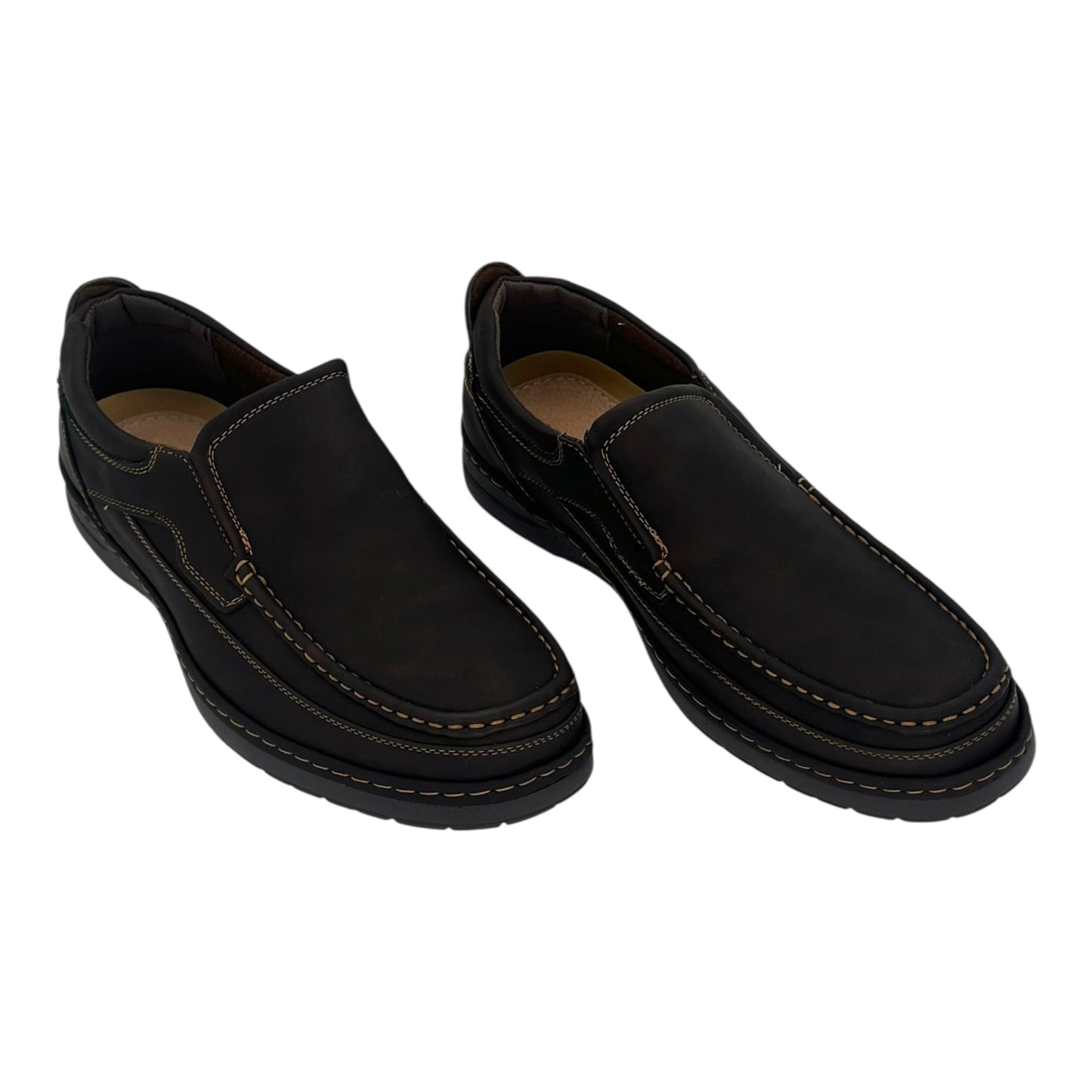 ANGEL Ανδρικά Παπούτσια Slip-On Καφέ