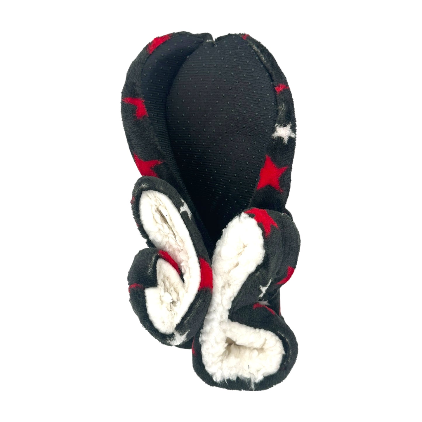 Angel Women's Slippers Fleece Boots Black