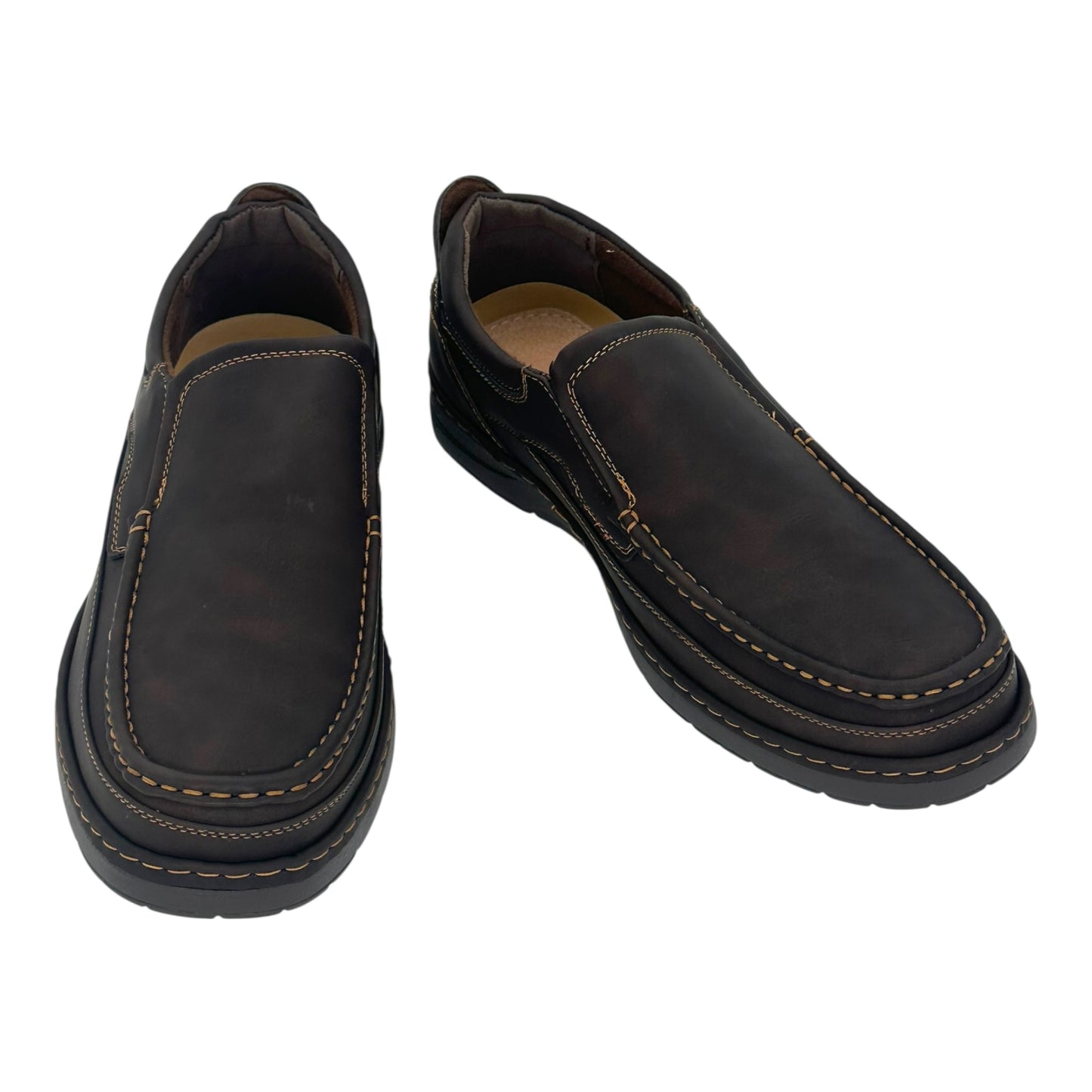 ANGEL Ανδρικά Παπούτσια Slip-On Καφέ