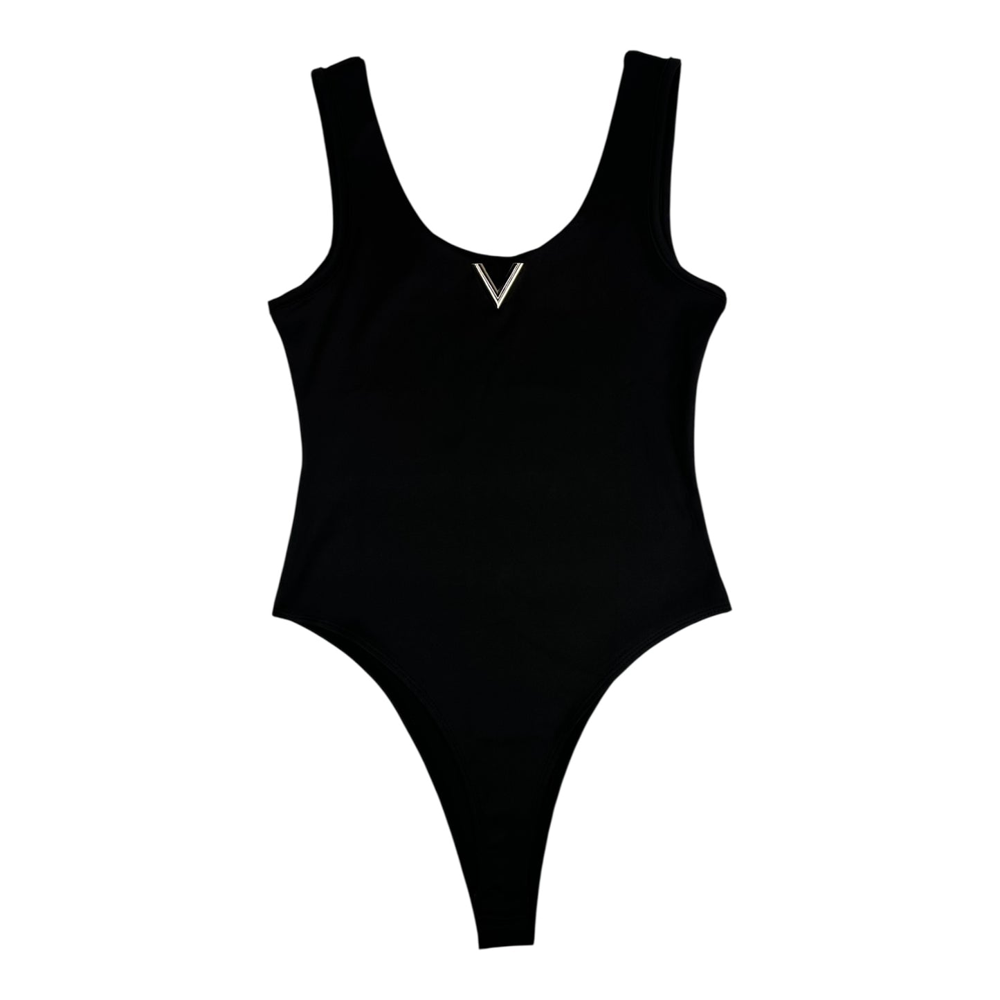 Angel Shopping Γυναικείο Ελαστικό Κορμάκι Μαύρο