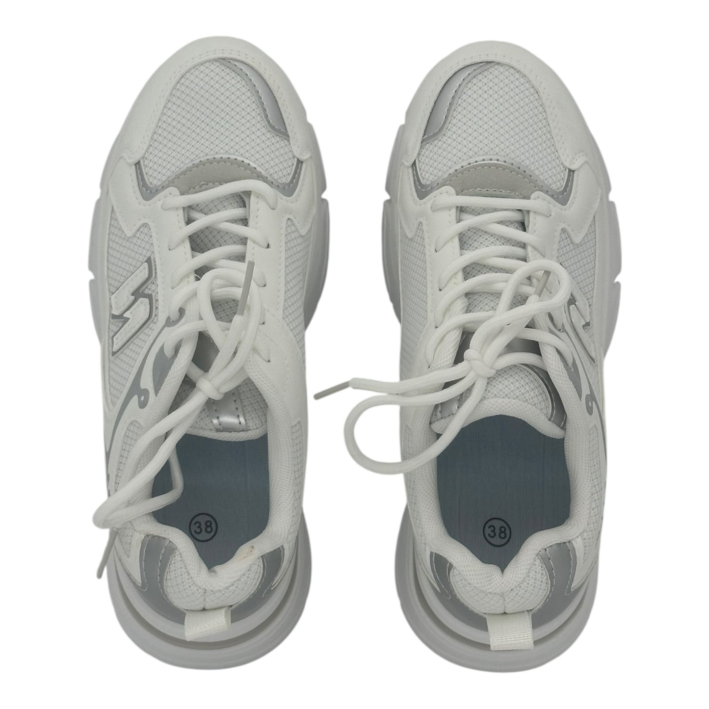 Angel Shopping Γυναικεία Chunky Sneakers Λευκό
