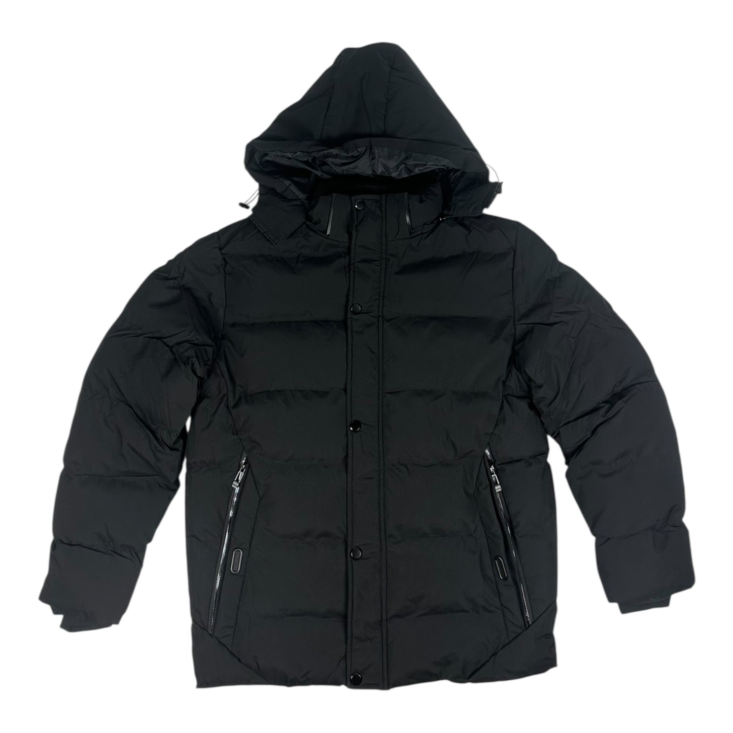 Angel Shopping Χειμωνιάτικο Μπουφάν Puffer μαύρο