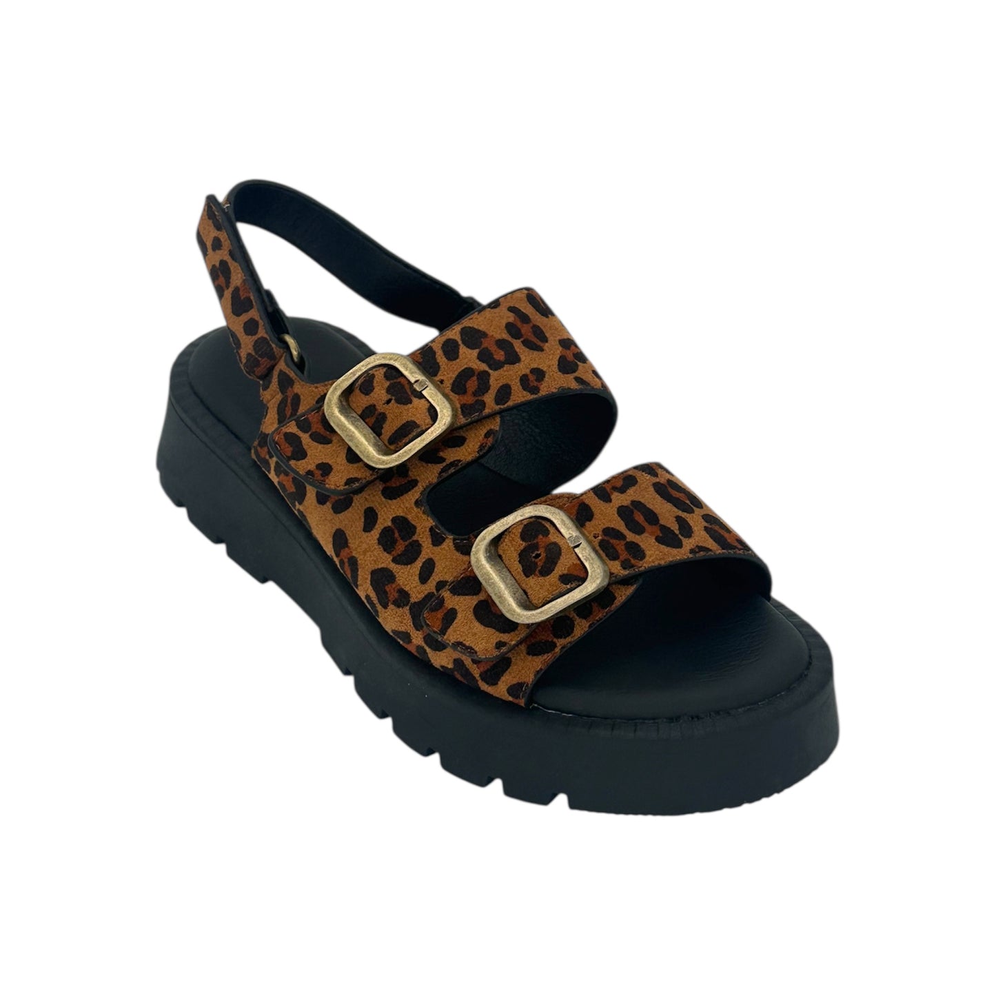 Mira Max Women's Platform Sandals Leopard