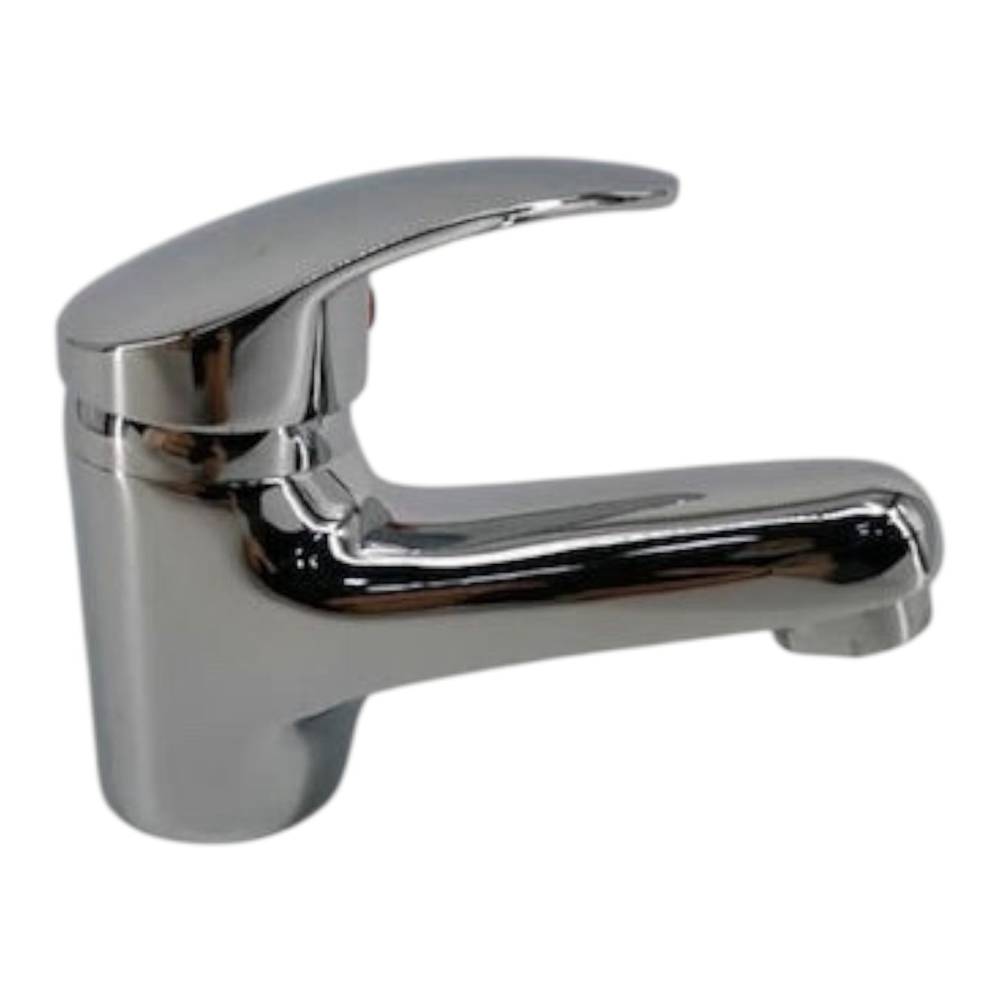 Poly-1A Basin Mixer Tap Silver