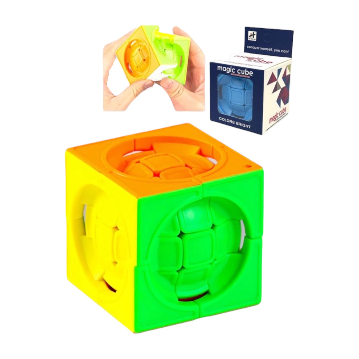 Κύβος Ταχύτητας Ball-in-Cube 3x3 Speed Cube 5.5*5.5cm