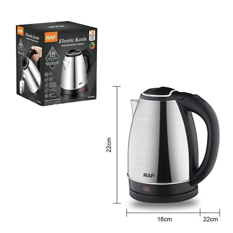Raf Ηλεκτρικός Βραστήρας 2.0L 1500W RAF R.7816 - Electric Kettle