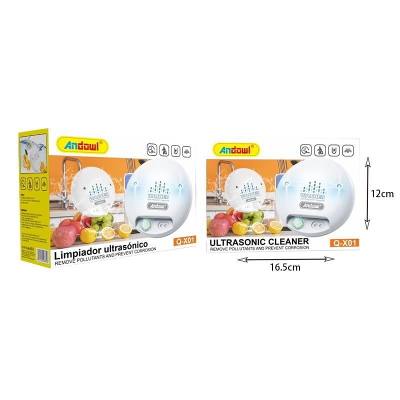 Andowl Συσκευή καθαρισμού υπερήχων Q-X01 - Ultrasonic cleaner