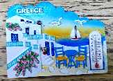 Tουριστικό μαγνητάκι Souvenir - Σετ 12pcs - Greece - 678252