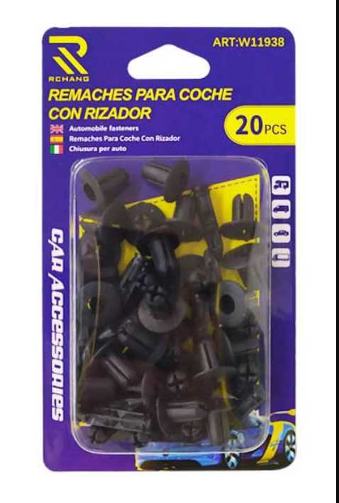 Σετ συνδετήρες αυτοκινήτου - TH-485 - 20pcs - 119315