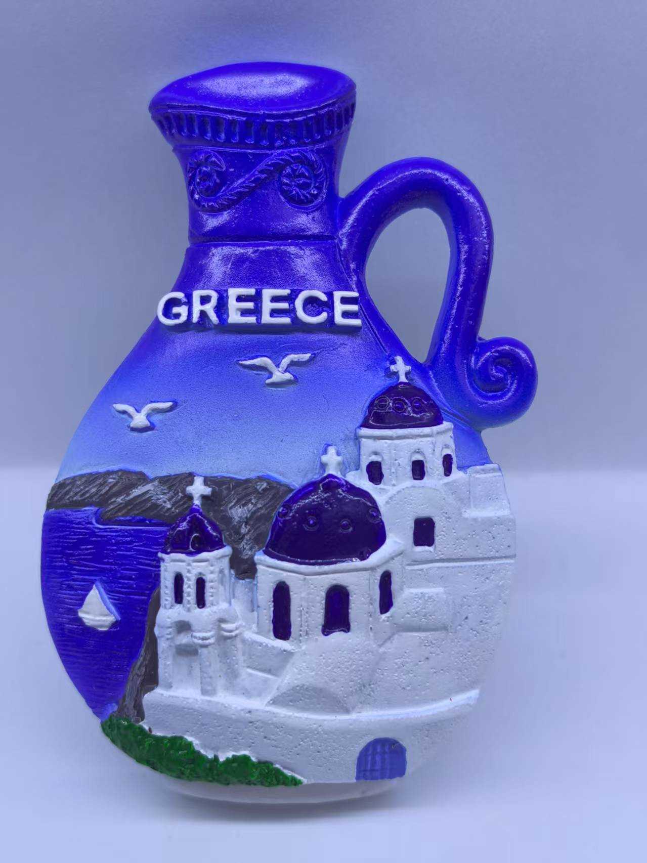 Τουριστικό μαγνητάκι Souvenir - Σετ 12pcs - Greece - 678463
