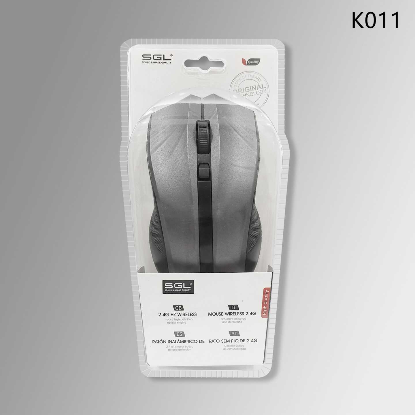 Ασύρματο ποντίκι Η/Υ - K011 - 099088 - Grey