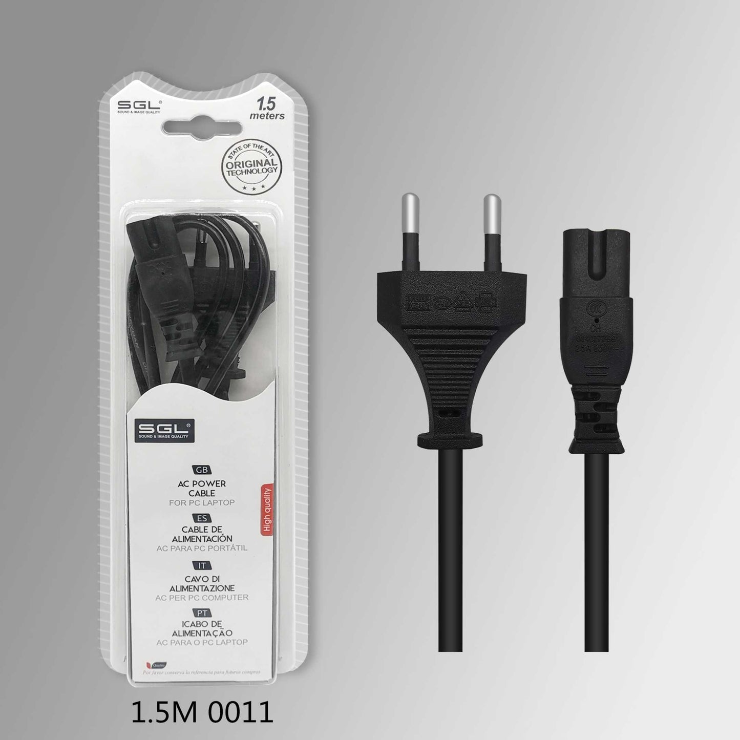 Καλώδιο τροφοδοσίας AC - Power Cable - 1.5m - 0011 - 200738
