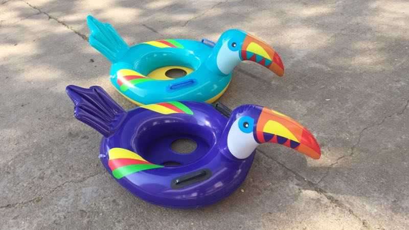 Φουσκωτό σωσίβιο Tucan με κάθισμα και λαβές - 80cm - 150748