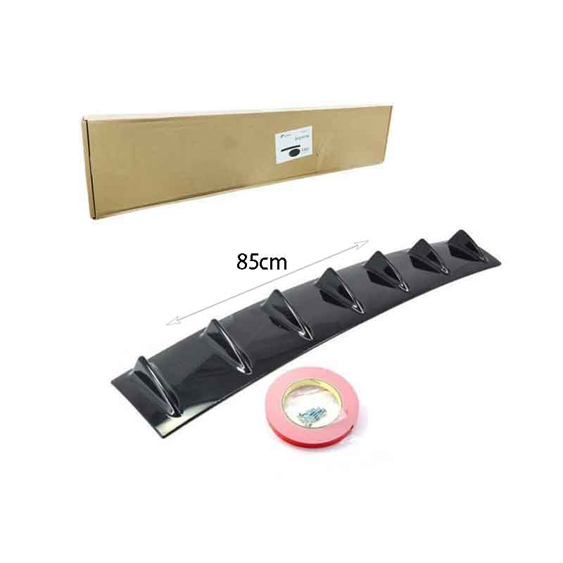 Diffuser Πίσω Προφυλακτήρα Με 7 Πτερύγια Universal 85cm - Rear Bumper Diffuser