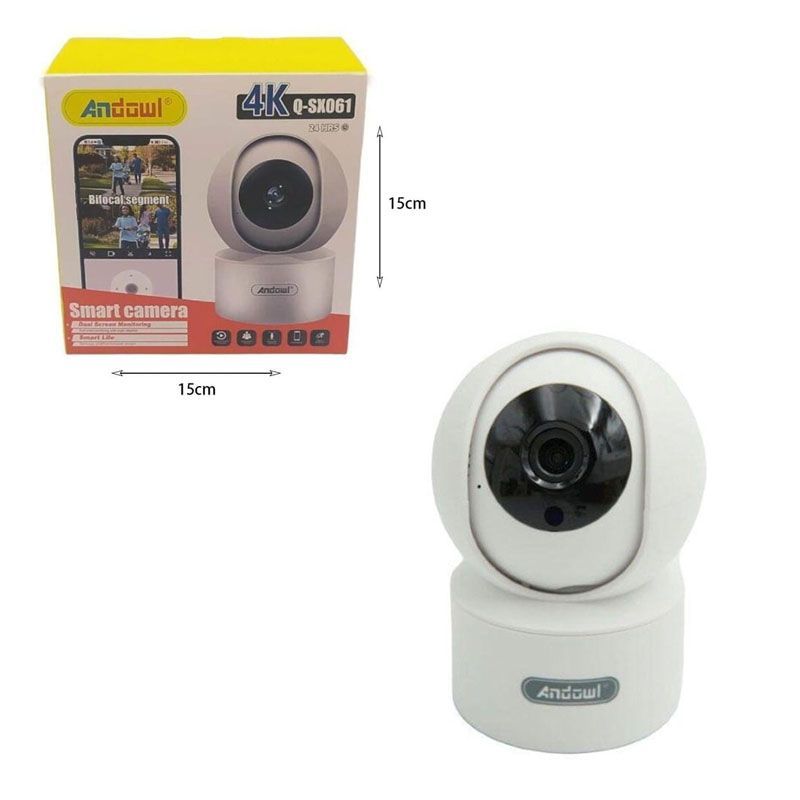 Andowl IP Κάμερα Παρακολούθησης Wi-Fi 4K με Αμφίδρομη Επικοινωνία Q-SX061 - Security camera