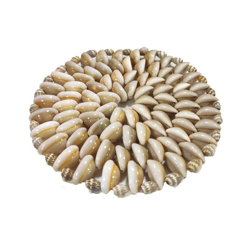 Σουβέρ Διακοσμητικό με Κοχύλια 15cm - Decorative Seashell Coaster 15cm