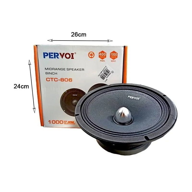 PerVoi Ηχείο Αυτοκινήτου 8" 1000W CTC-806 - Midrange speaker