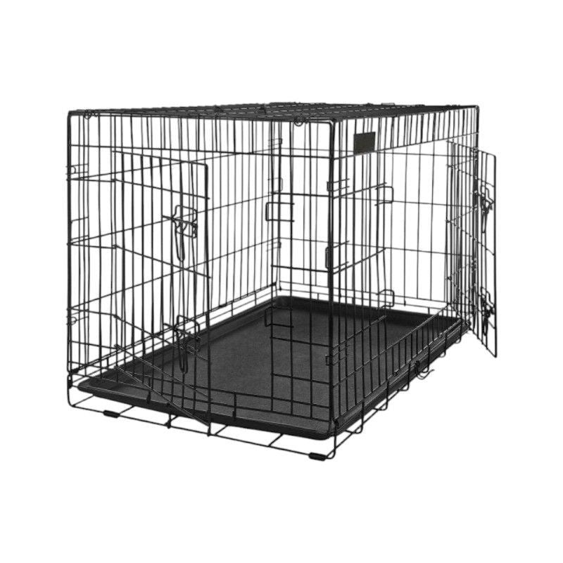 Μεταλλικό κλουβί σκύλου - Crate - 107x71x77.5cm - 574218 ΣΠΙΤΙ & ΚΑΤΟΙΚΙΔΙΟ>Είδη κατοικιδίων>Είδη φροντίδας & καλλωπισμού κατοικίδιων