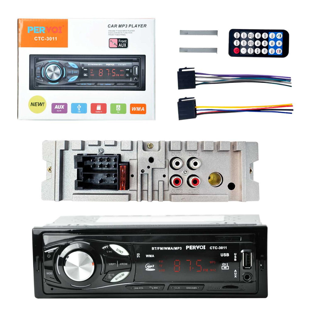 Ηχοσύστημα αυτοκινήτου 1DIN - Bluetooth - CTC-3011 - 000558
