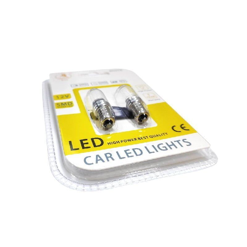 EJC Λάμπες Αυτοκινήτου BA9S-3 SMD 12v 2τμχ ψυχρό φως - LED light