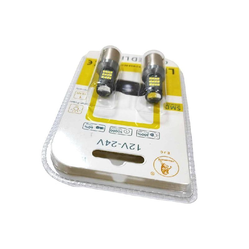 EJC Λάμπες Αυτοκινήτου 2016-42SMD-1156 12V-24 2τμχ ψυχρό φως – Car LED light