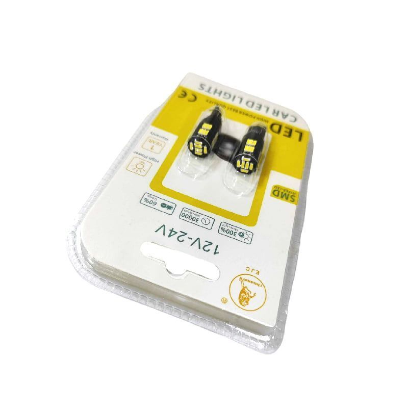 EJC Λάμπες Αυτοκινήτου T10-4014-30SMD 12V-24 2τμχ ψυχρό φως – LED light